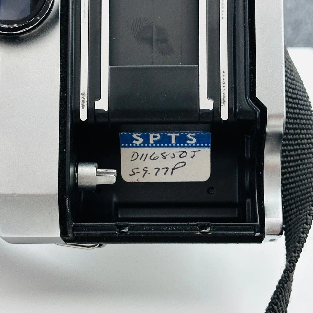 Konica Autoreflex T 35mm SLR Film Camera with Soligor Lens Silver Black UNTESTED